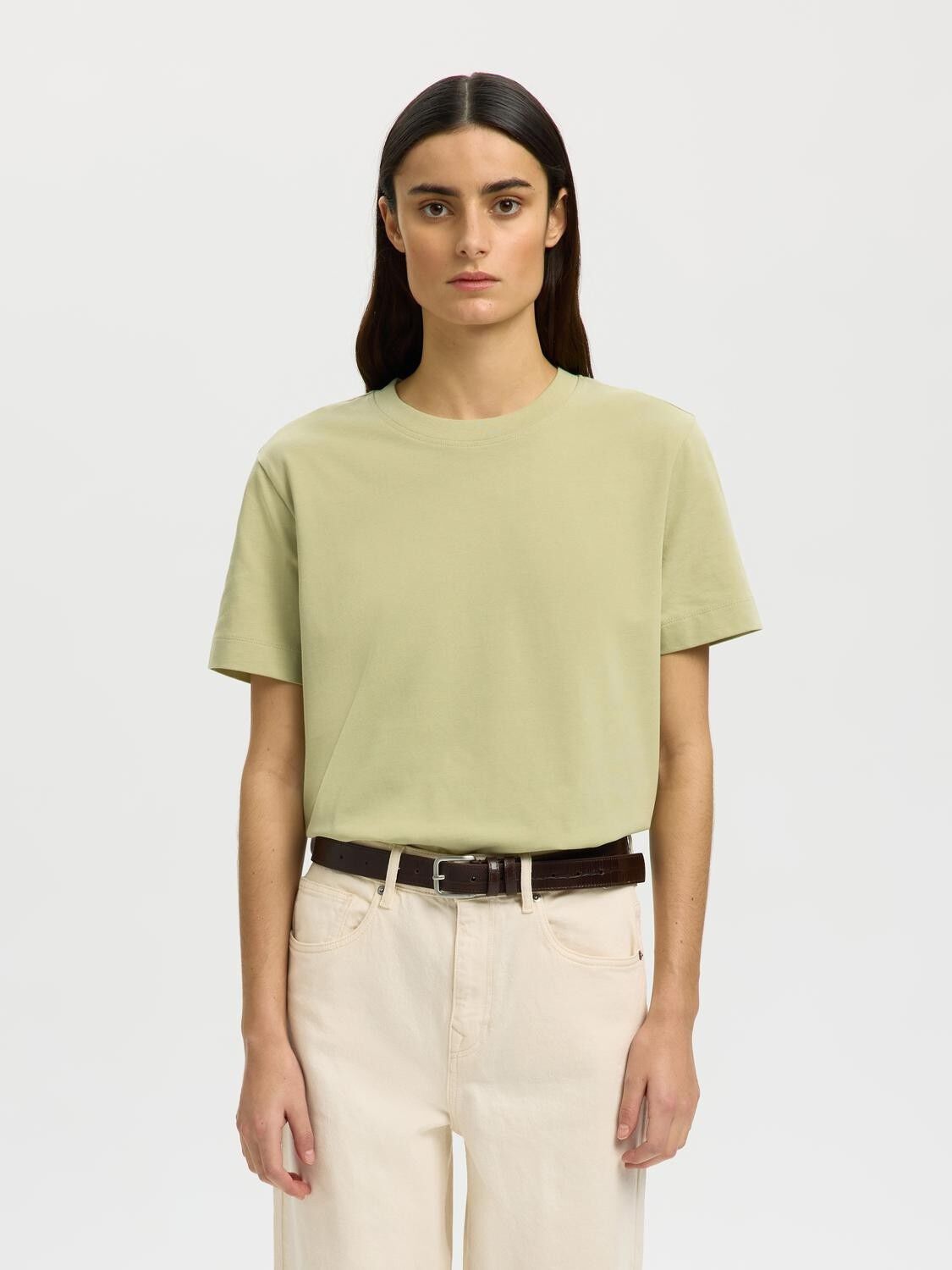 SLFESSENTIAL SS BOXY TEE NOOS