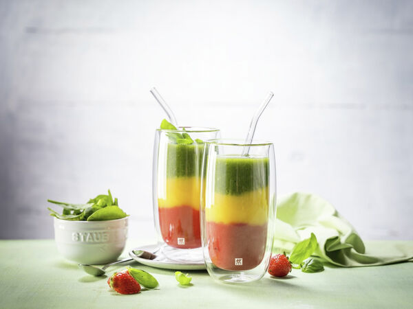 Sorrento Glassugrör 23 Böjd Böjd