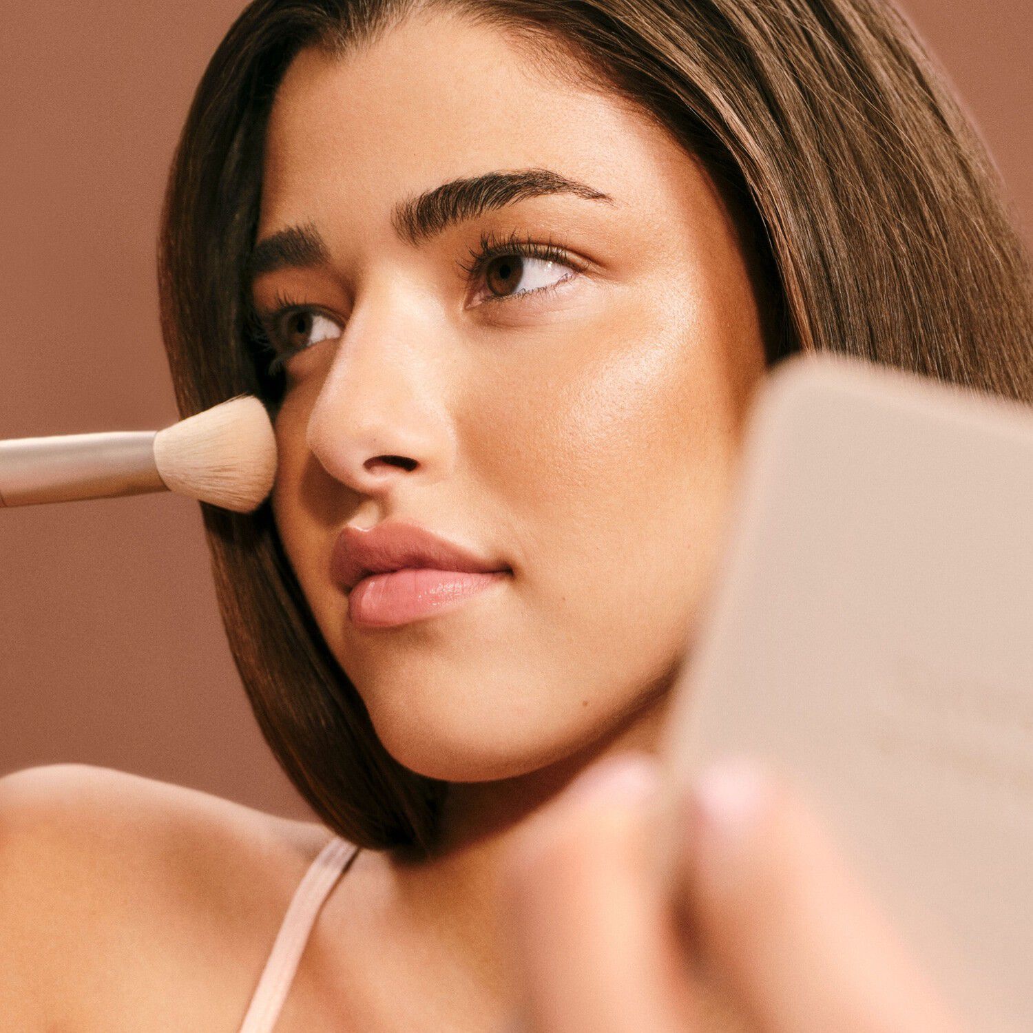 The bronzer brush - Borste f&ouml;r bronzer-balsam