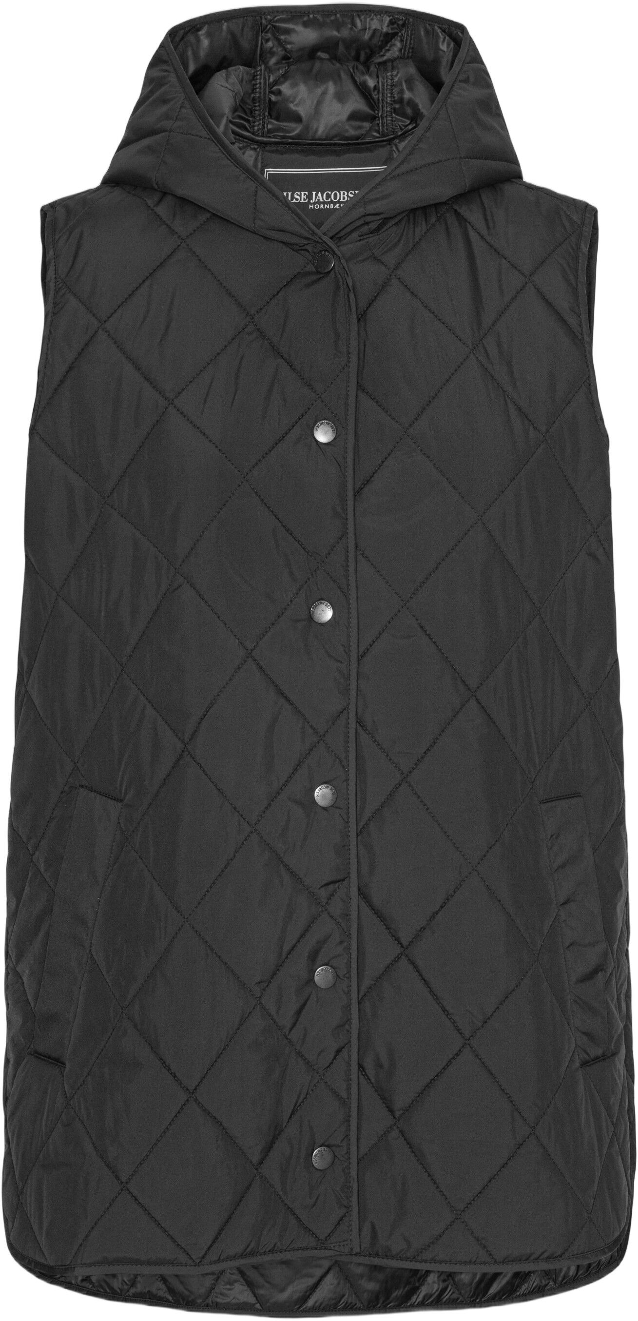 Quilted Long Vest
