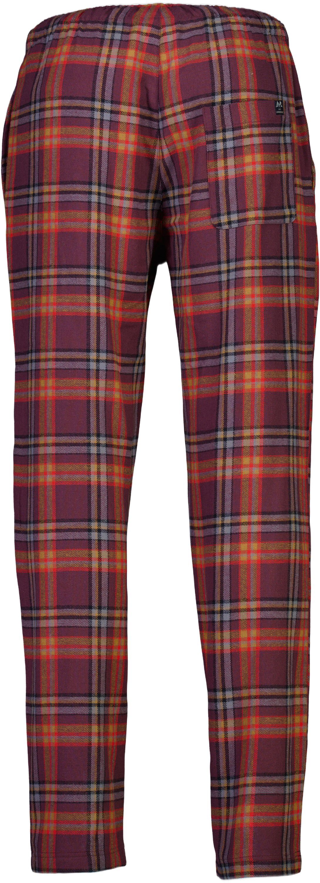 Checked brushed pyjama pants