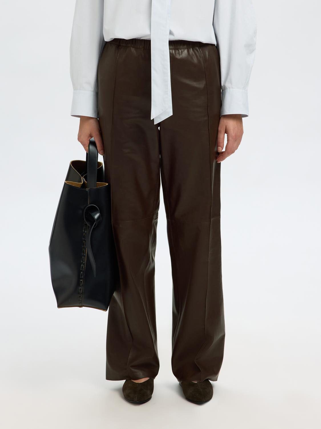 SLFBODA HW LEATHER PANT