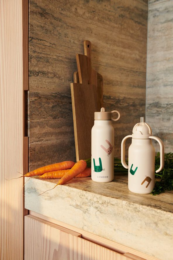 Kimmie printed bottle 250 ml Bunny