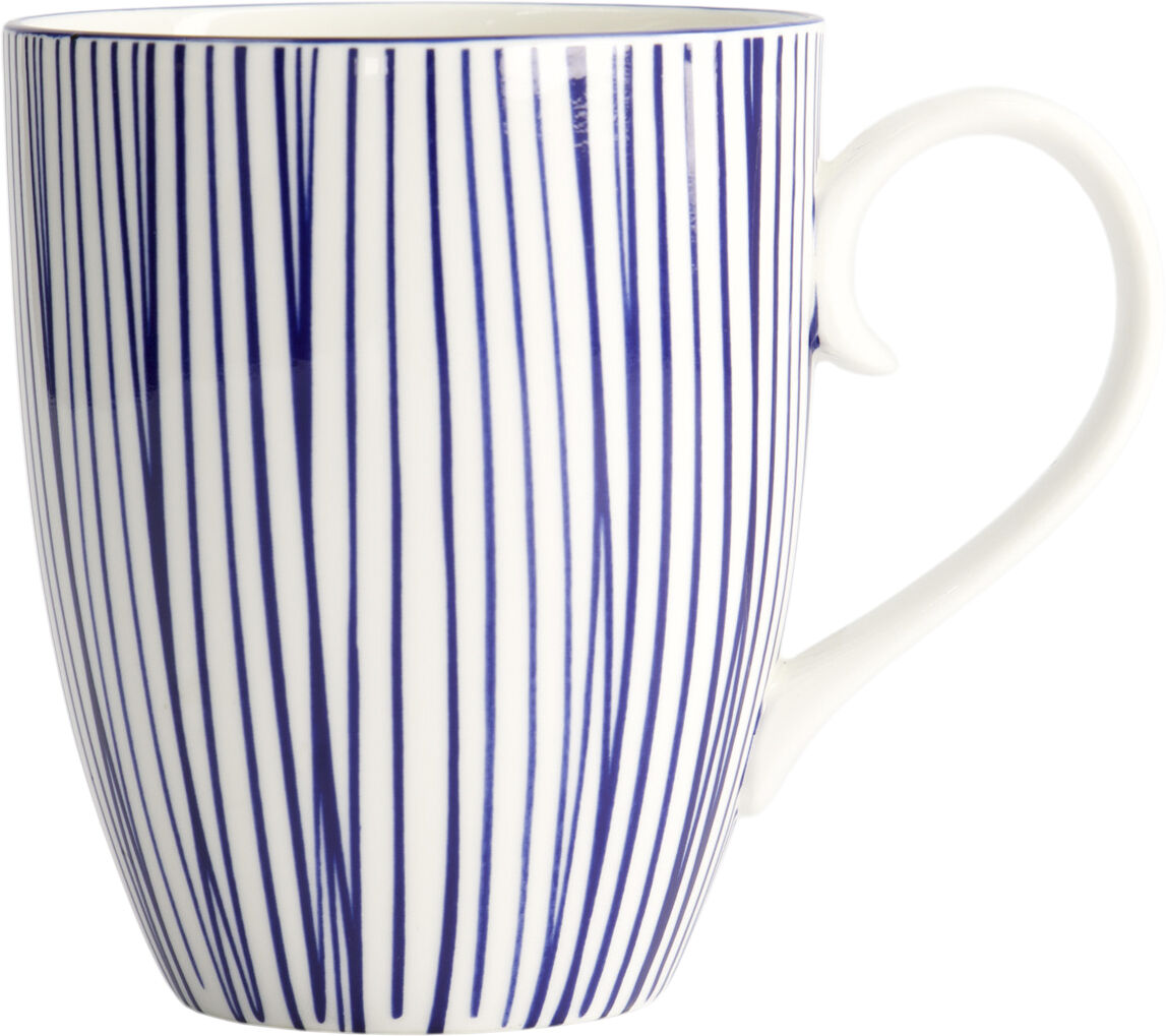Nippon Blue Mug 8.5x10. 2cm 380ml Lines