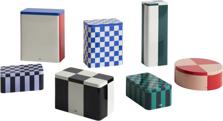 Tin Container-Small-Green and dark