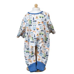 JUMPSUIT. BLÅ, KØRETØJER