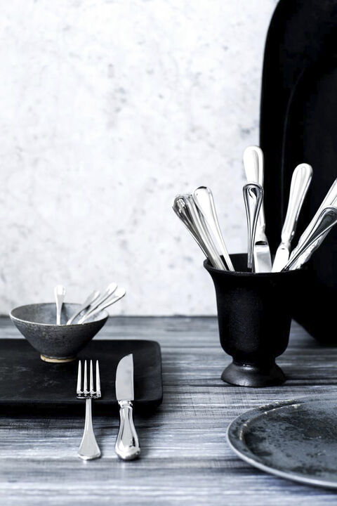 Påläggsgaffel Oxford 16,2 cm Blankt stål