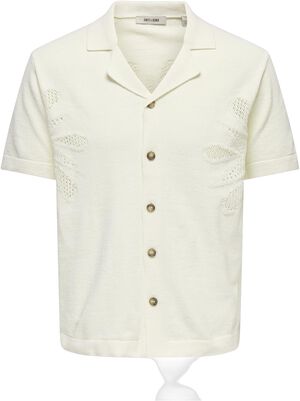 ONSJAM LIFE REG SS SHIRT KNIT