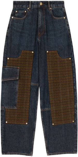 Slub Mix Denim Audri Jeans