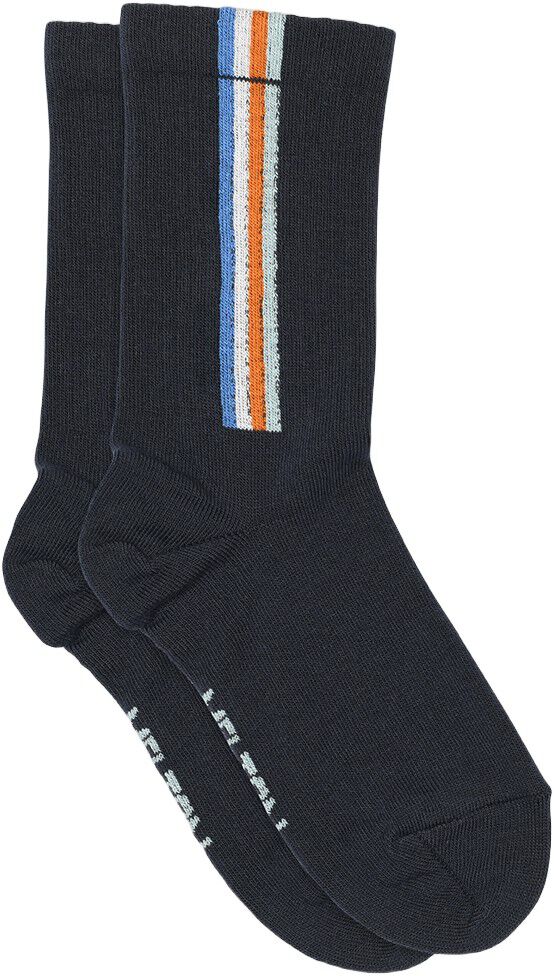 Vertical stripes socks