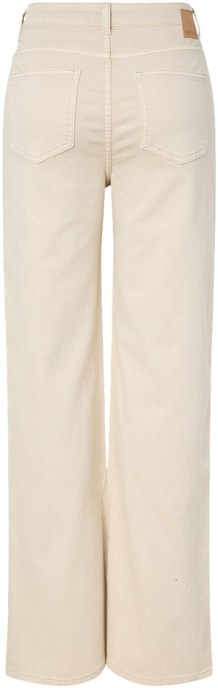 PCSILKE MW WIDE COLORED JEANS NOOS