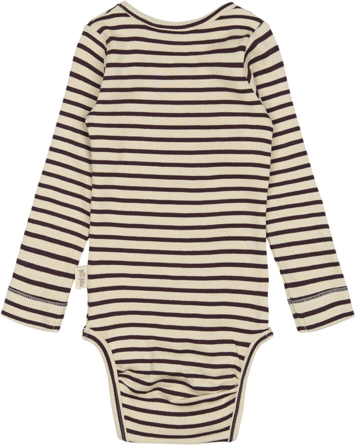 Body L/S Modal Striped
