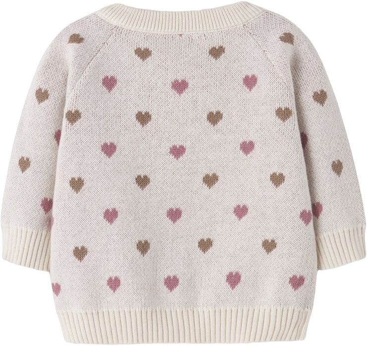 Nbfsaran Ls Knit Card Heart Lil