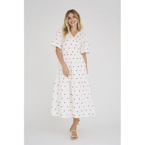 Caisa heart ancle dress