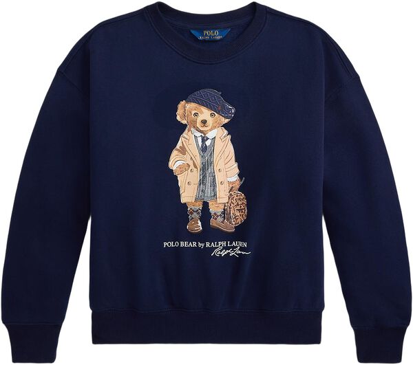 Polo Bear Fleece Boxy Sweatshirt