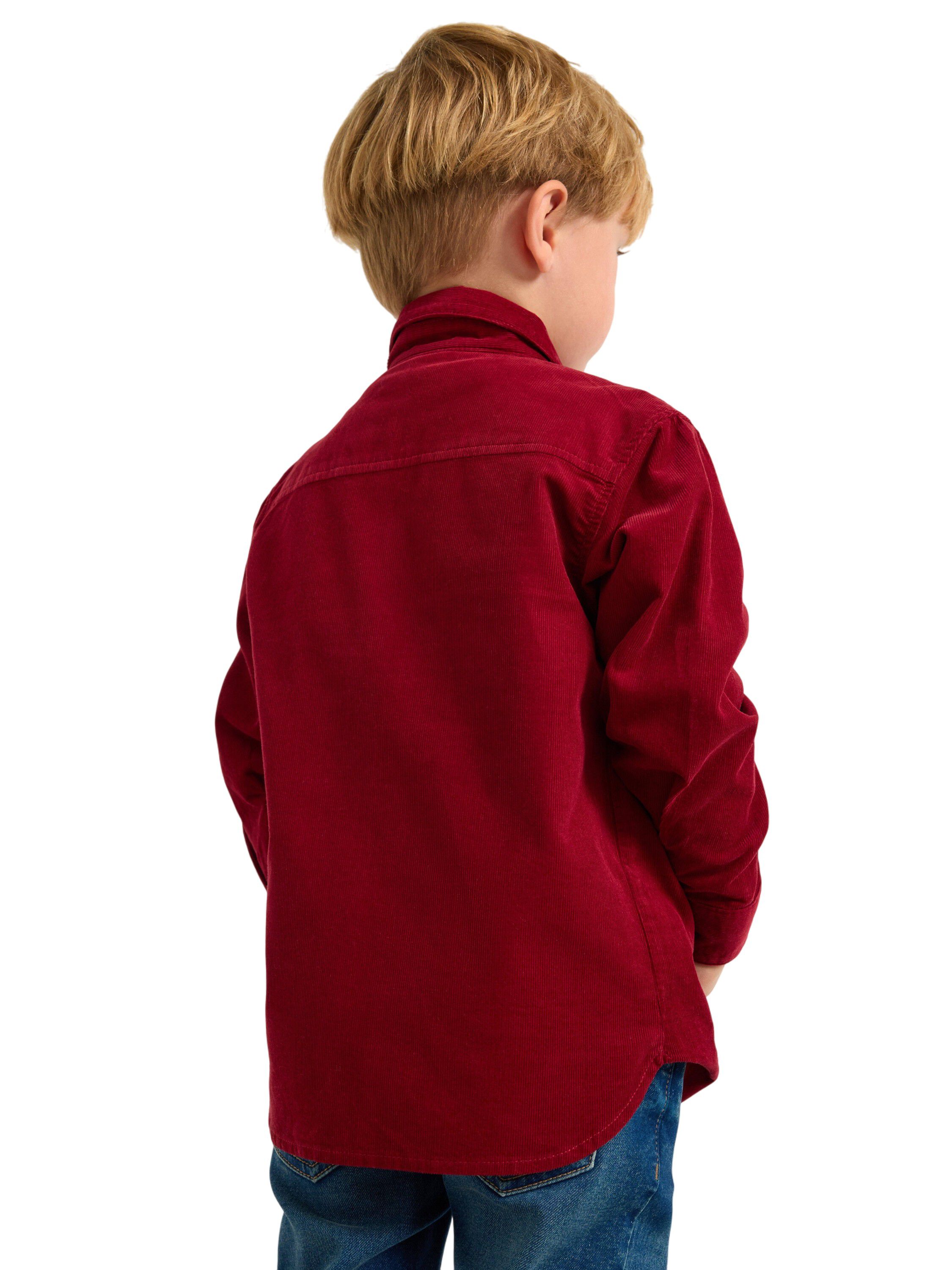 Lang&aelig;rmet skjorte i fl&oslash;jl.