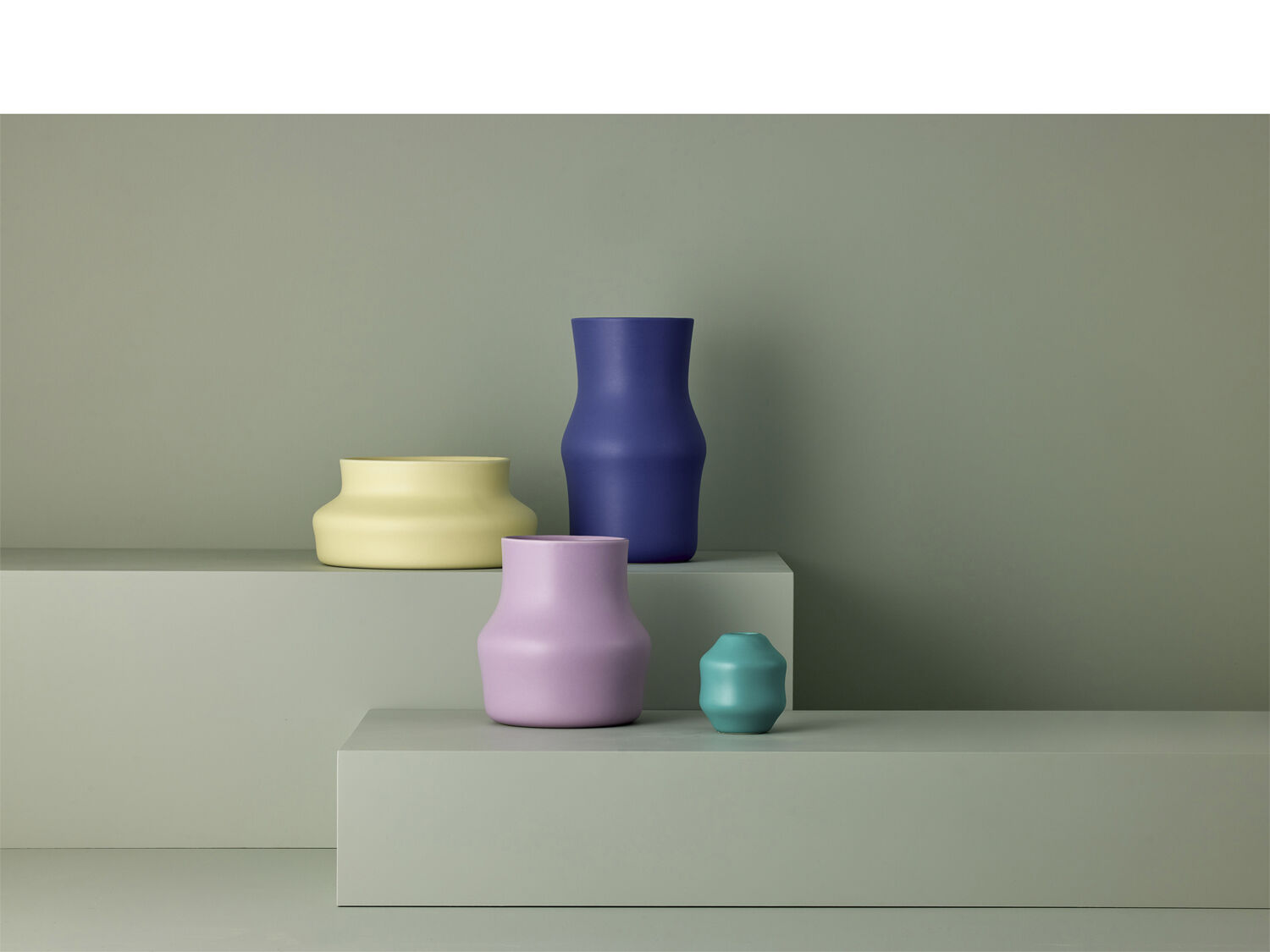 Vas Dorotea 18 x 19,5 cm Lilac Purple Keramik