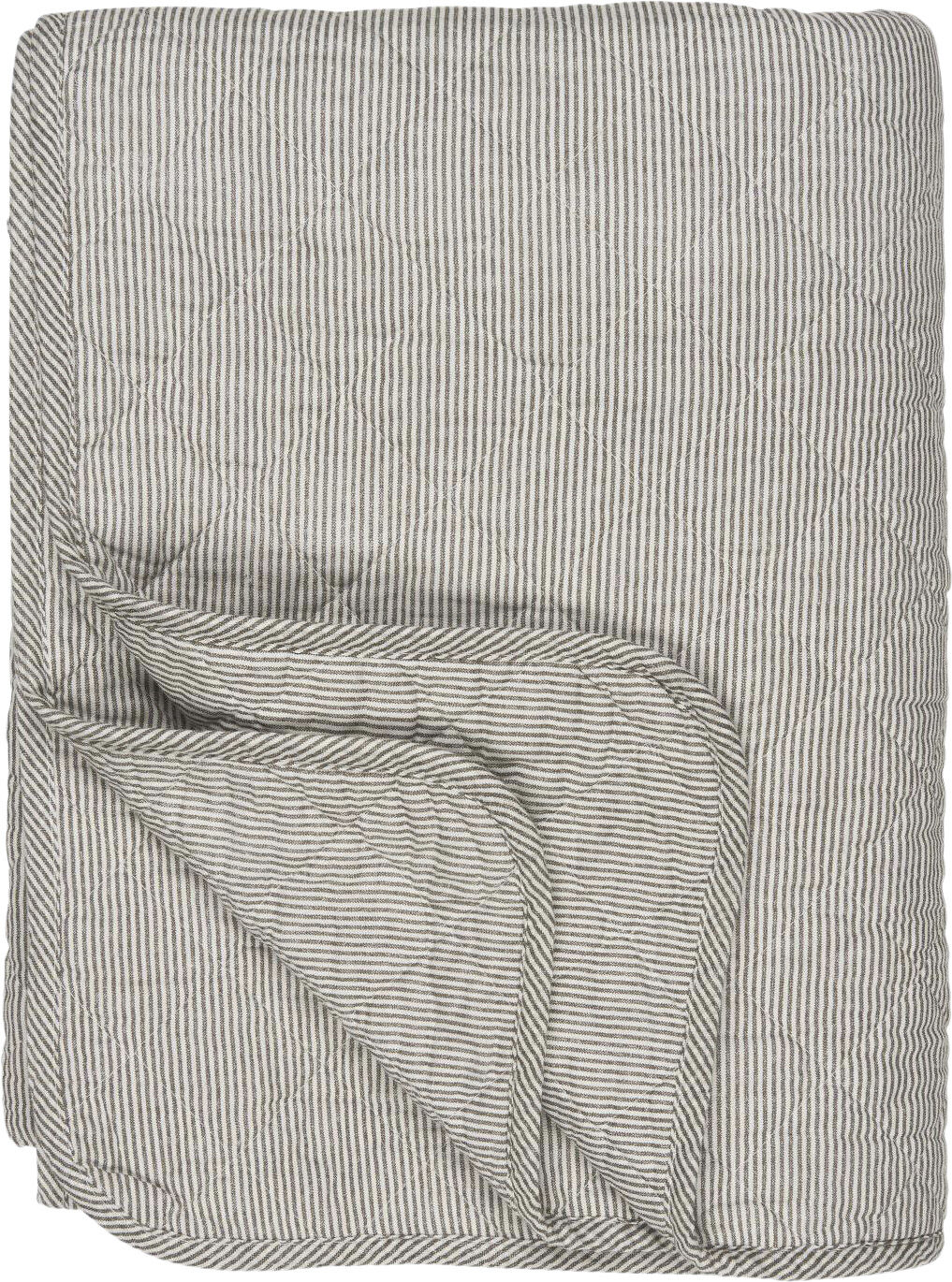 Quilt vit och m?rkgr&aring;