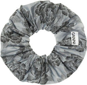 Botanical Jacquard Scrunchie