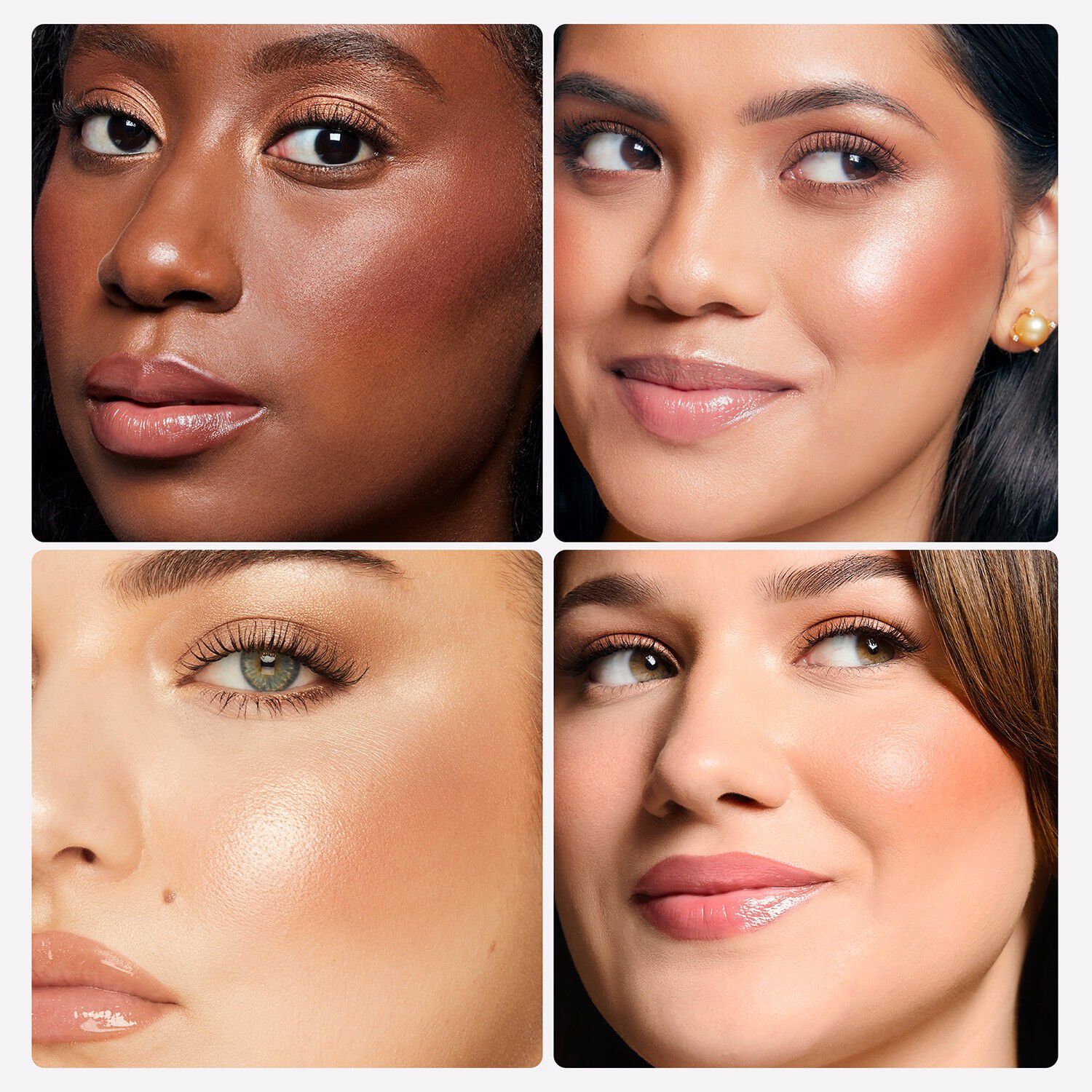 Glow Wardrobe Highlighting Eye & Cheek Palette  &Ouml;gon- & kindpalett