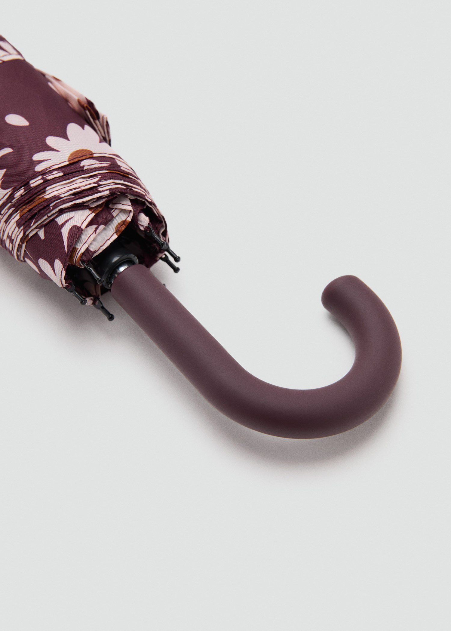 Flower print umbrella