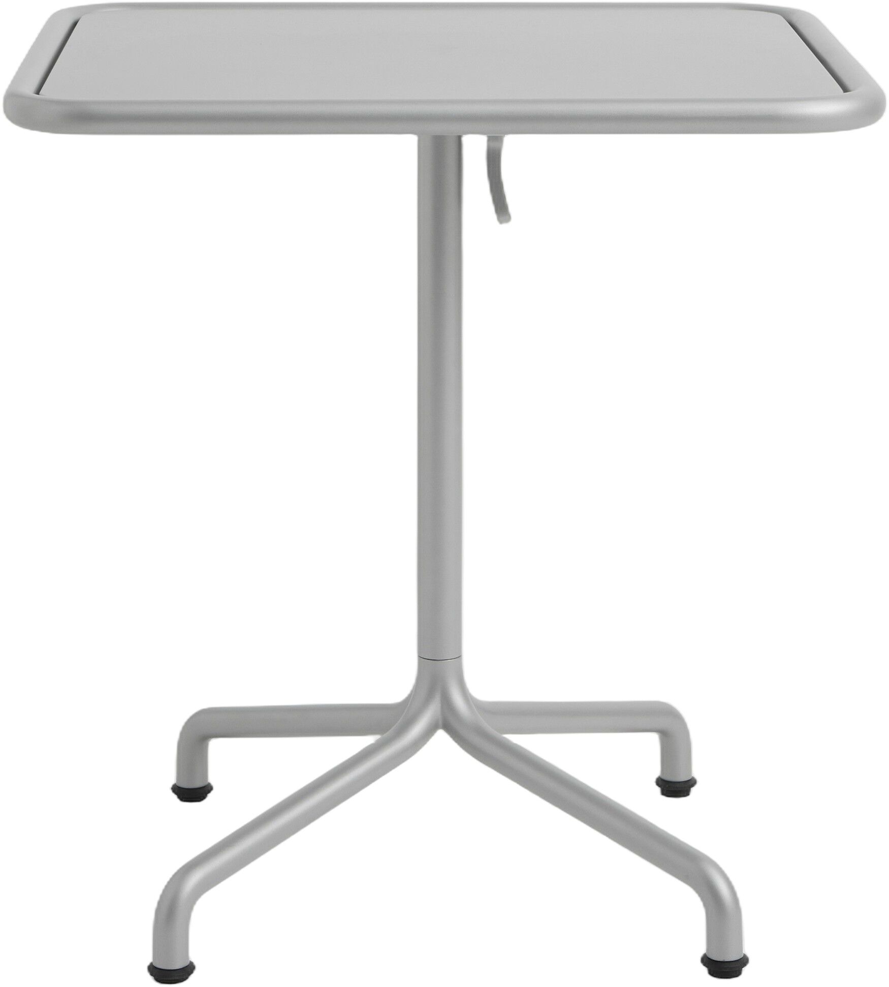 Deville Table Silver grey powder co