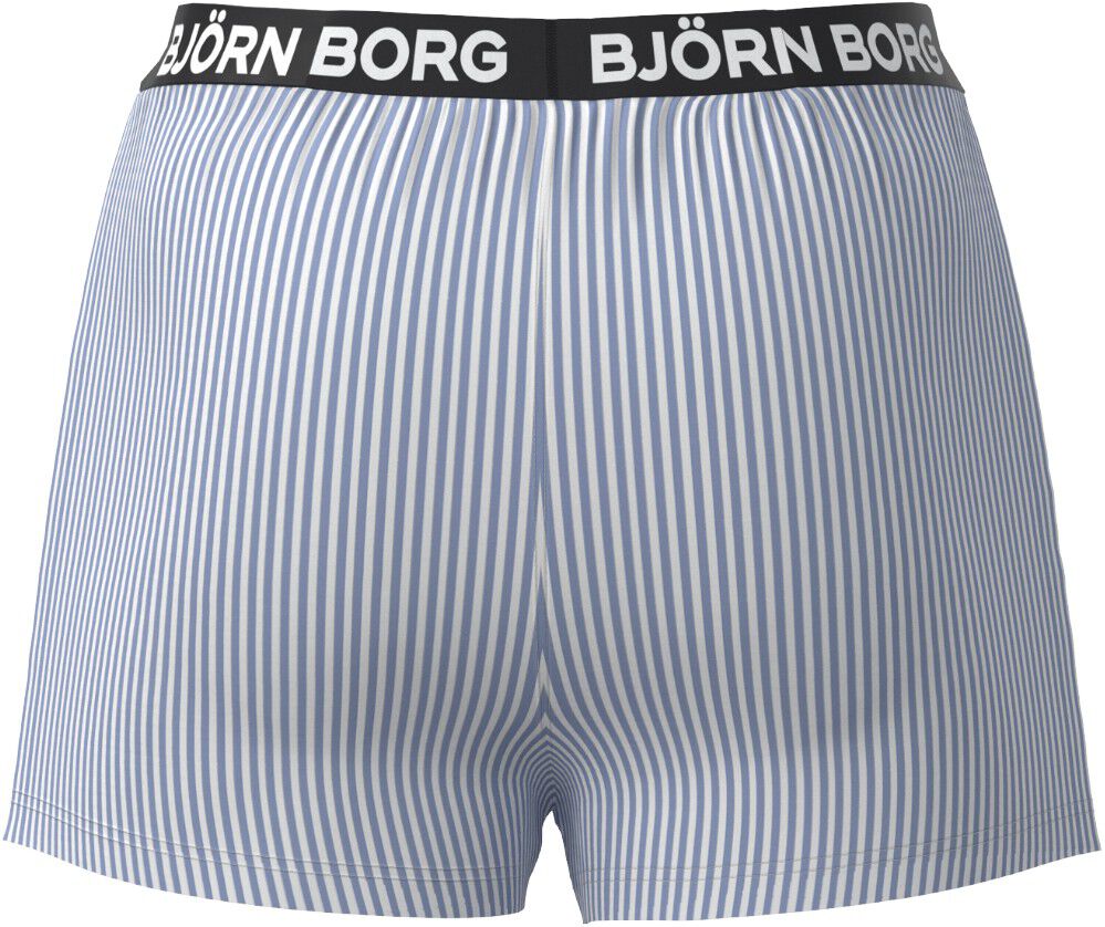 COTTON STRETCH LOGO WOVEN BOXER SHO