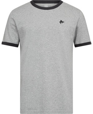 RETRO EMB RINGER TEE MEDIUM VI