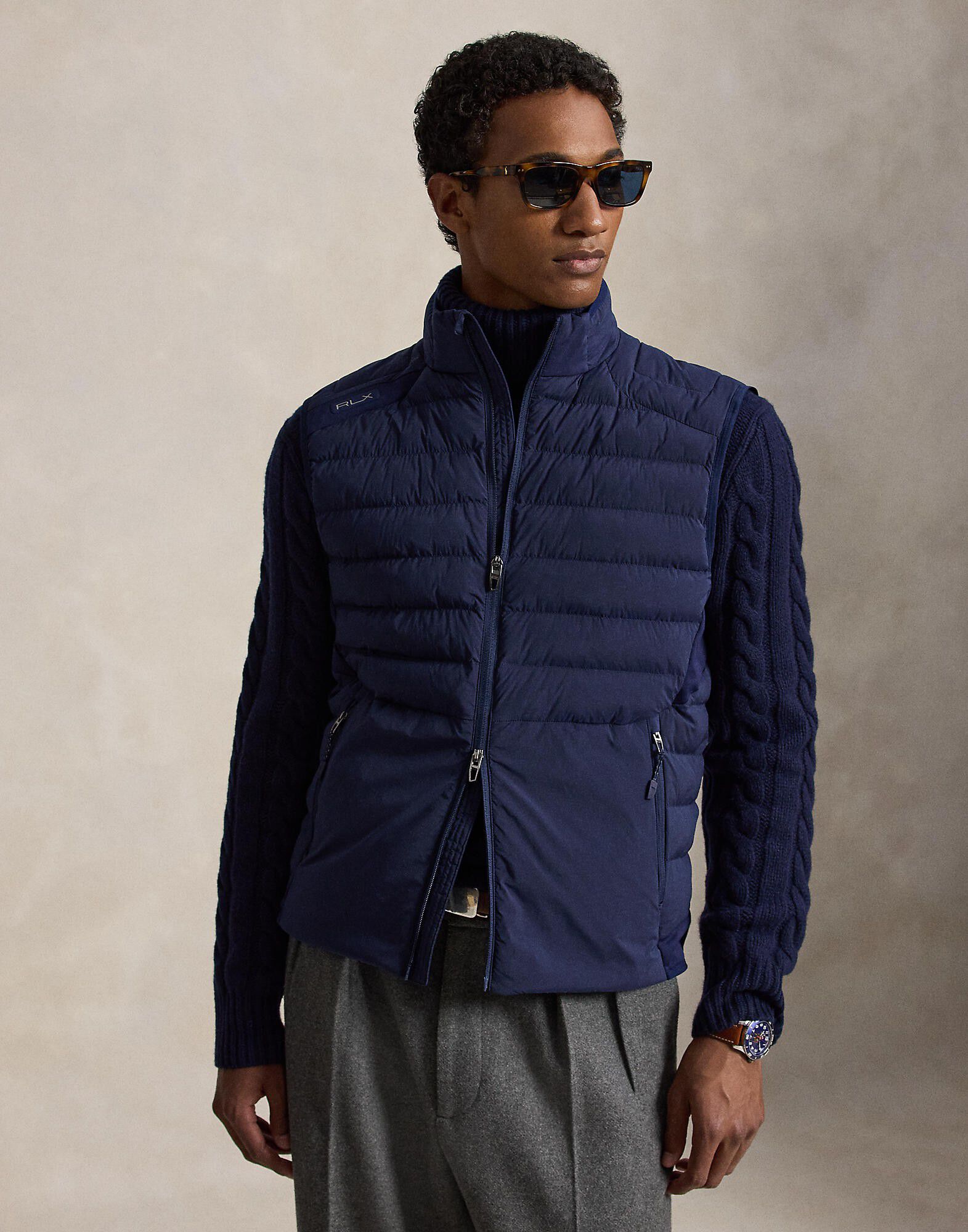 PIECE DYED PLNWVE-WVN-VEST