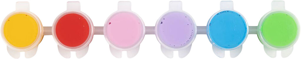 Plus Color Hobbymaling, colorful, 6x5ml.