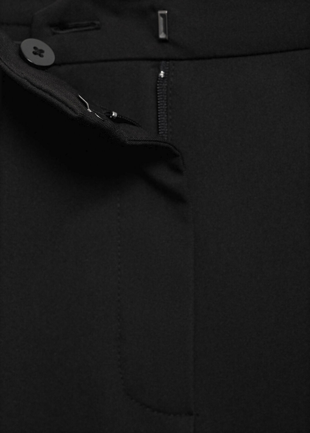 Straight suit trousers