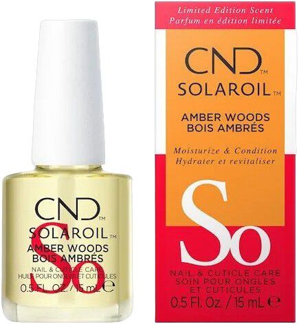 SolarOil Nail & Cuticle Care,Amber Woods, 15ml