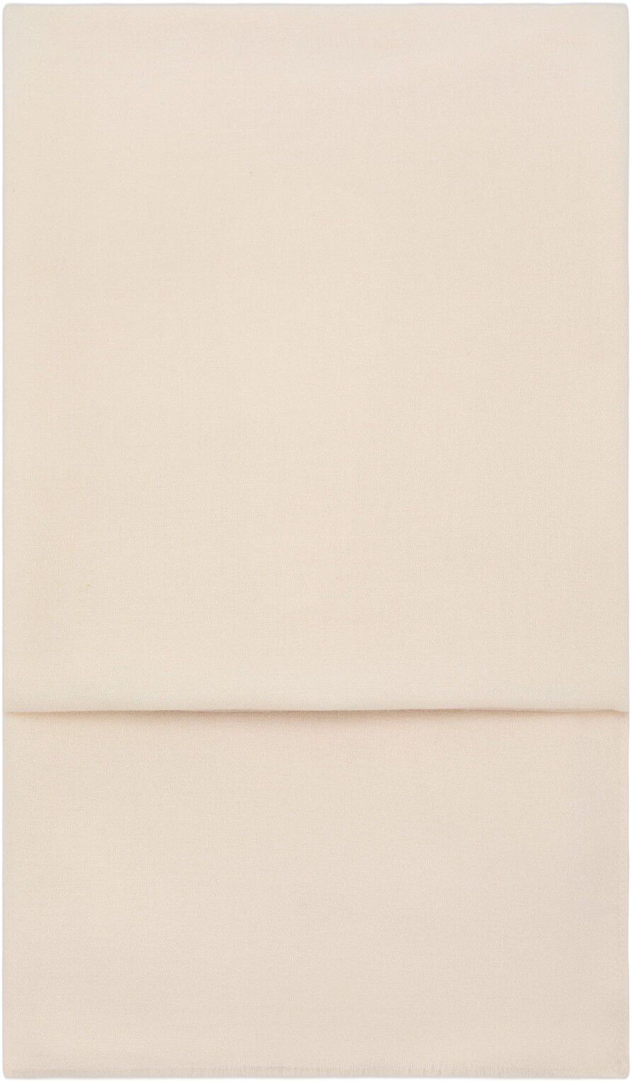 Plain shawl with frayed ends