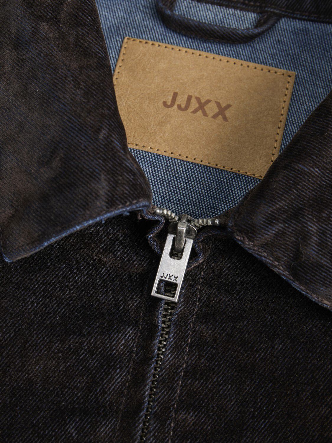 JXMIA FLOCK LS DENIM JACKET DNM