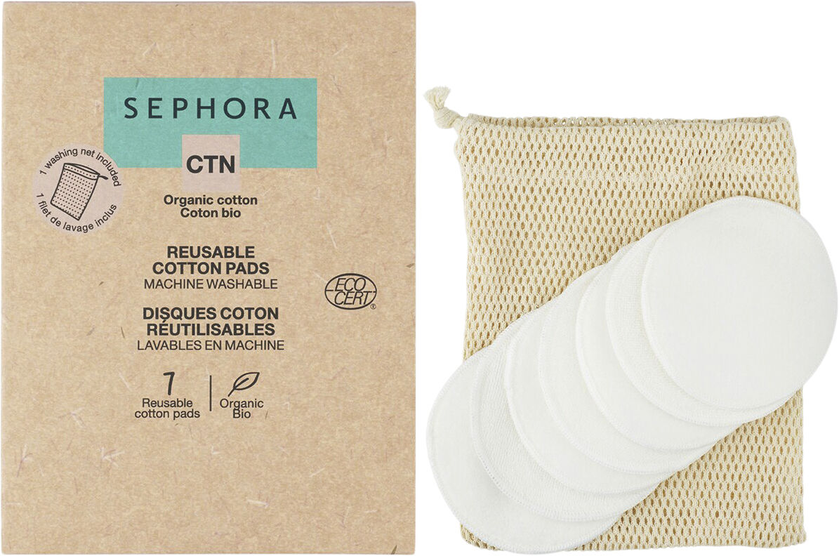 Reusable Cotton Pads - 7-day kit - organic cotton