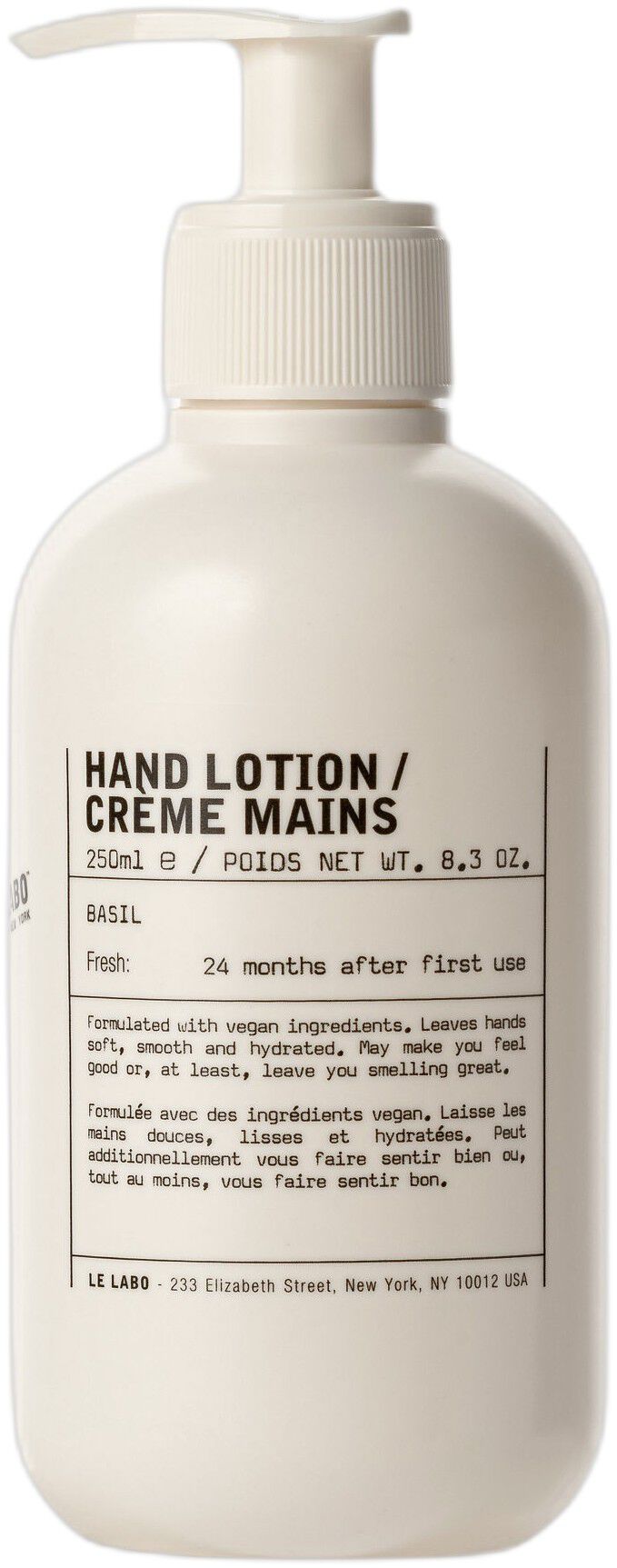 HAND LTN BSL 250ML 250ML/8. 5FLOZ