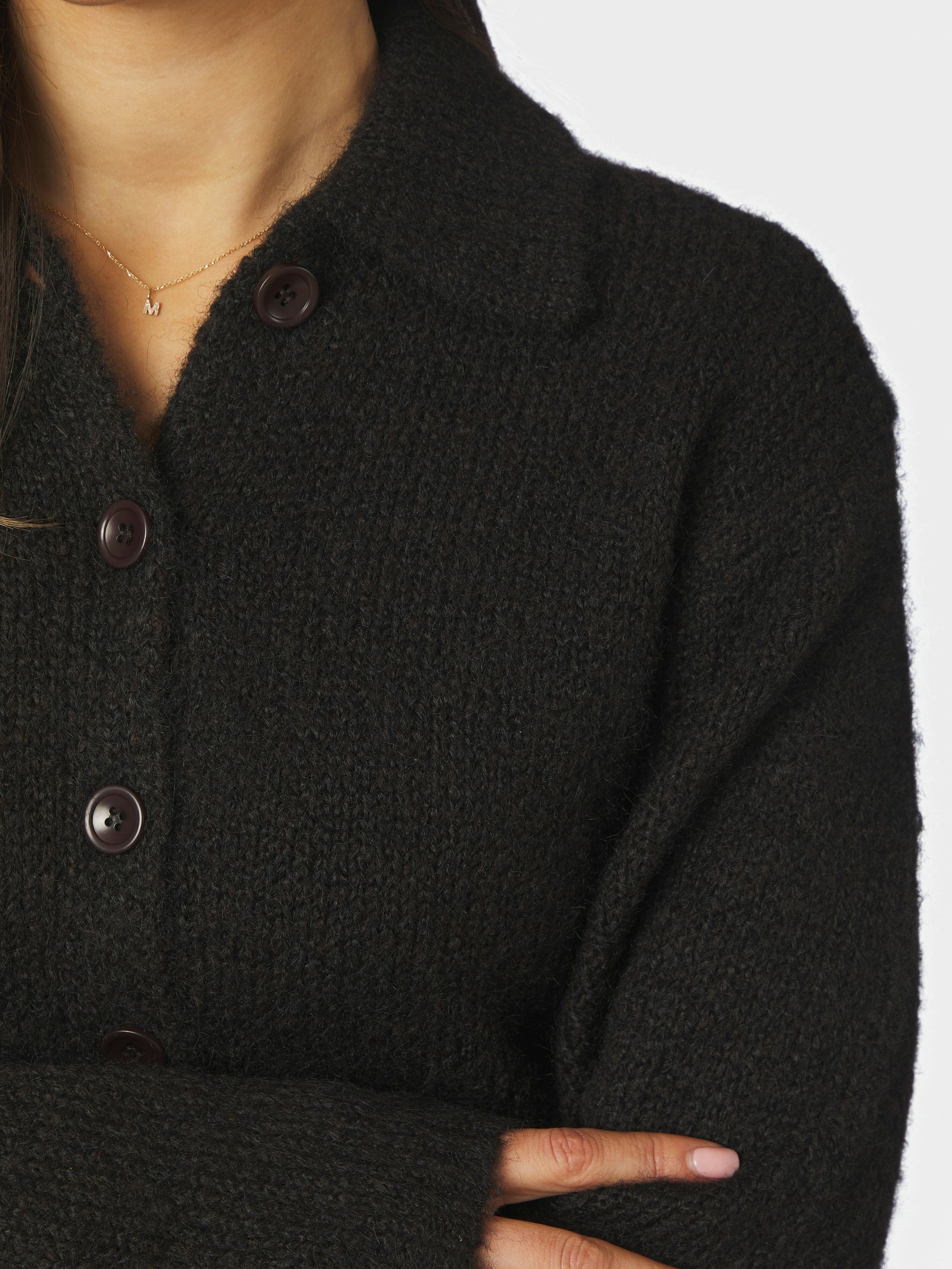 Ramera Fluffy Knit Cardigan