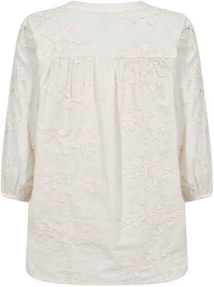 SC-SILVA 1 Bluse Creme