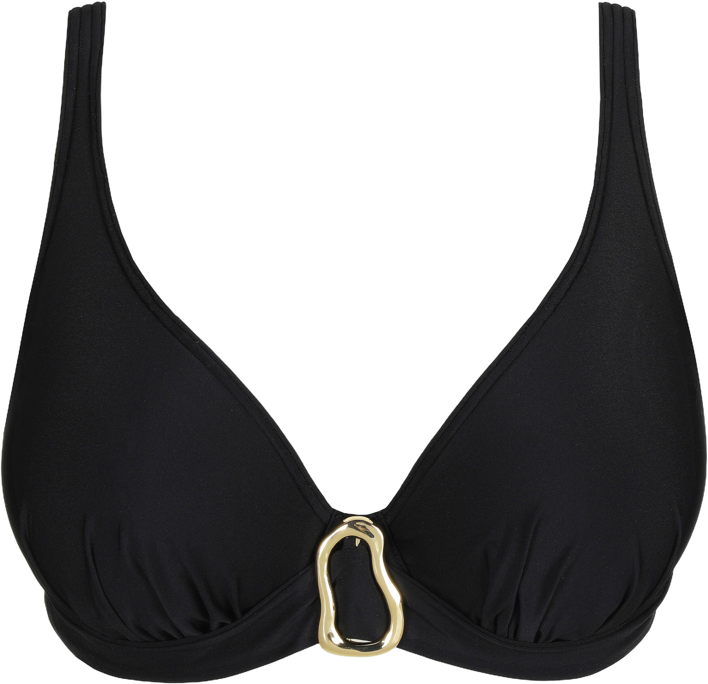 Uvita padded plunge bikini top