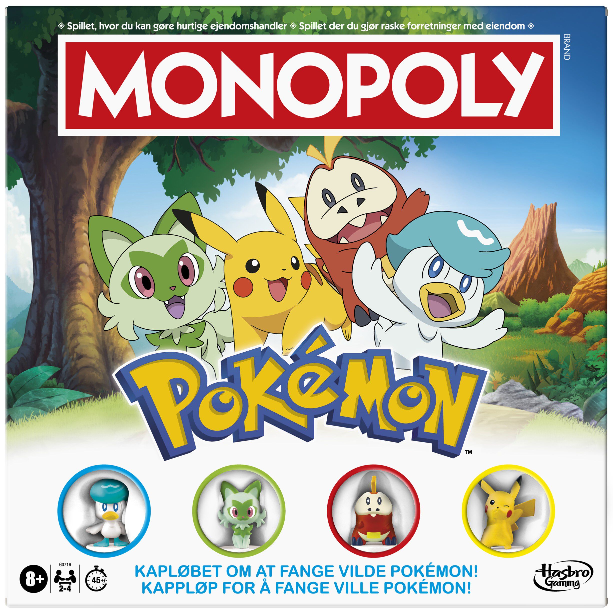 Monopoly Pokemon DK/NO
