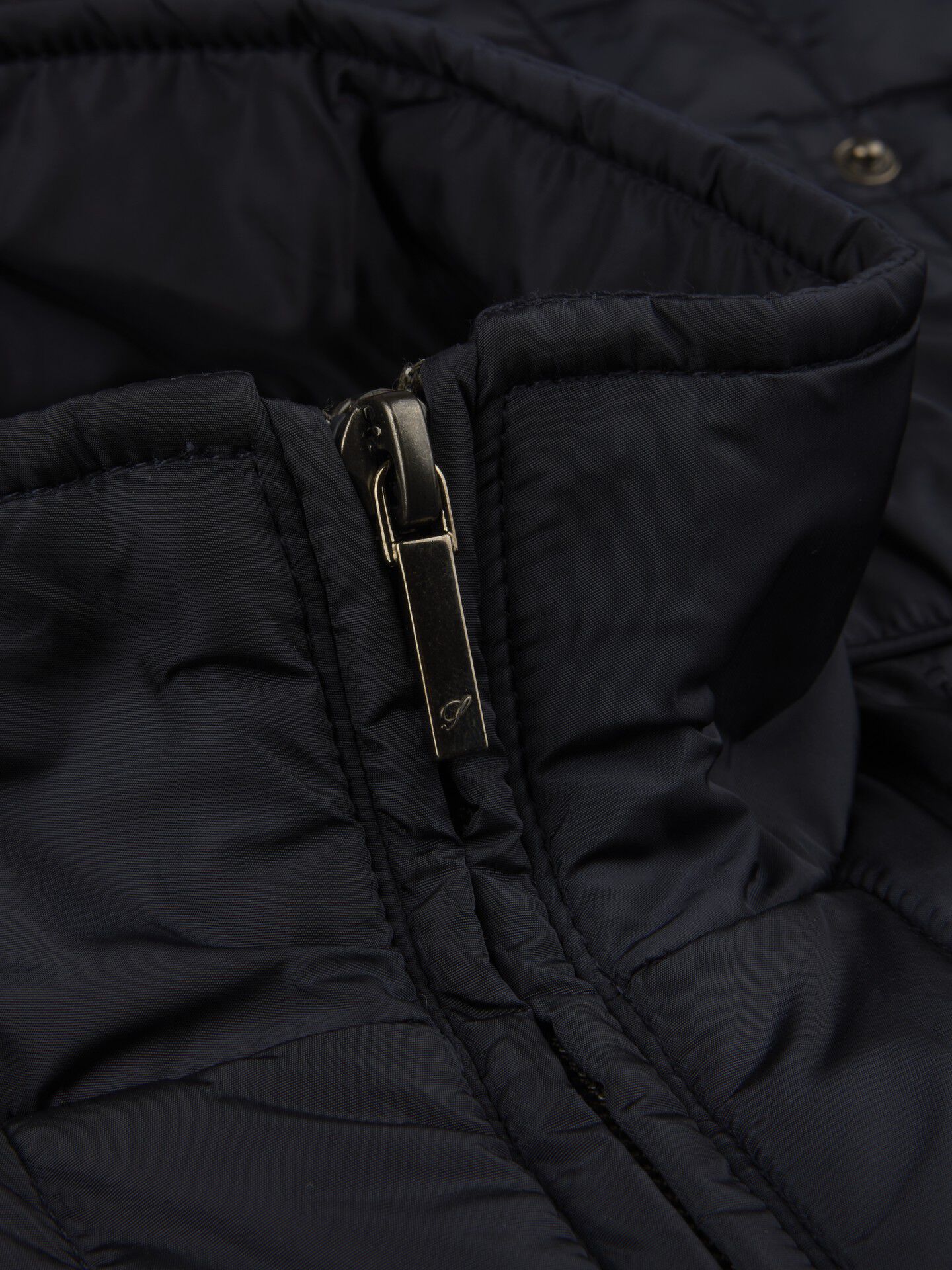 Vest Quilted Zip Nylon