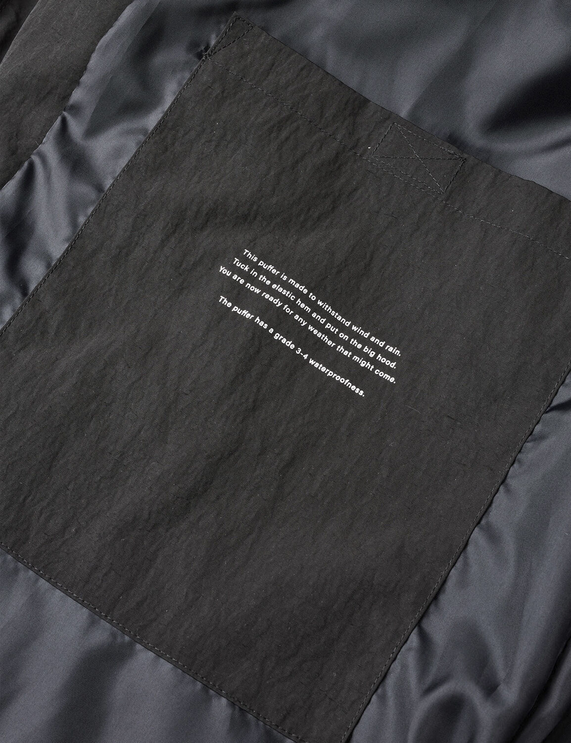 Excursion'' Boxy Logo Puffer Jacke