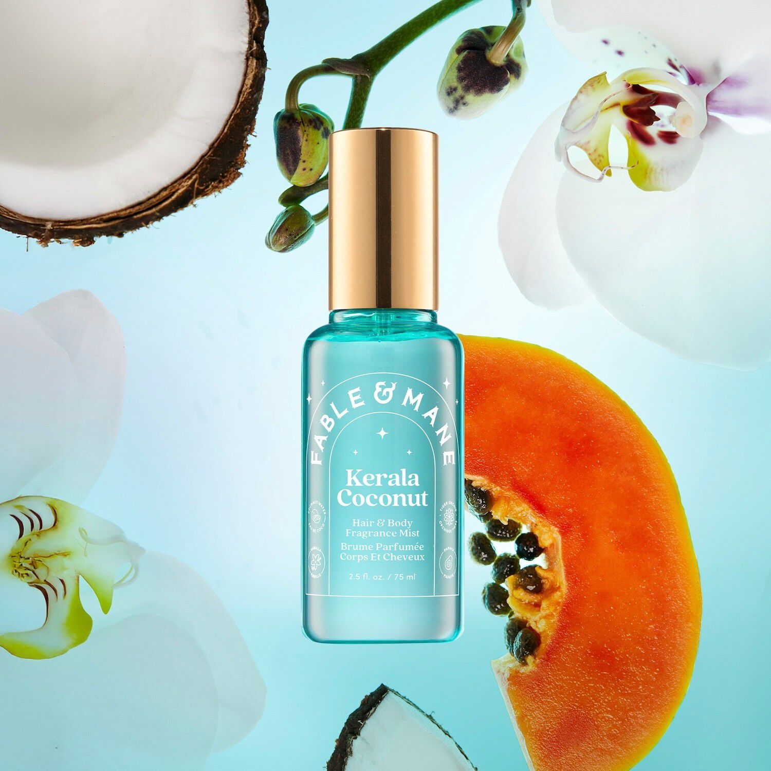 Hair & Body Fragrance Mist Kerala Coconut - Kerala Coconut doftmist