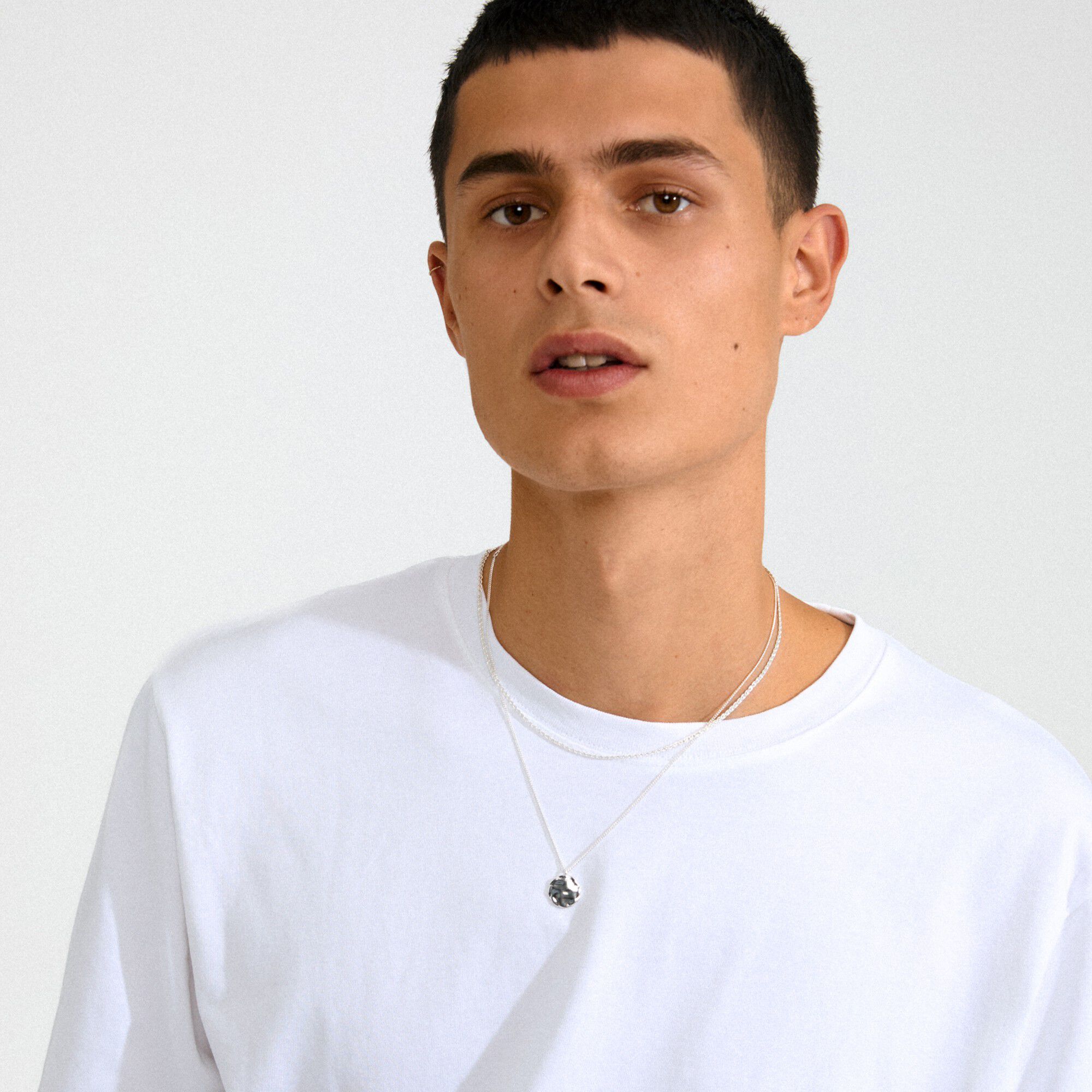 DECLAN necklace 2-in-1 set, silver-plated