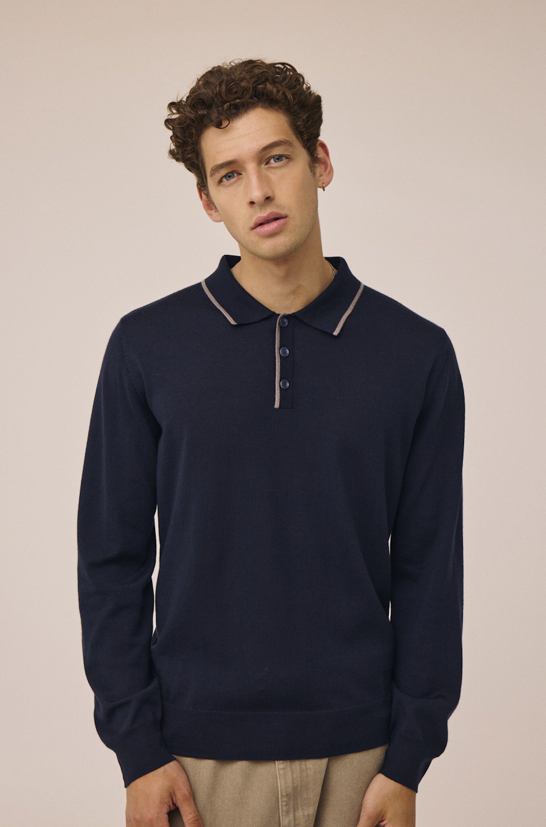 Morgan 6 Polo strik - 100% RWS Merino Wool