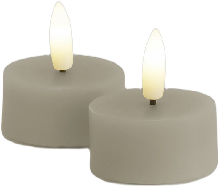 Sille Fyrfadslys 2 stk. sæt, Ø4,5XH2,2cm