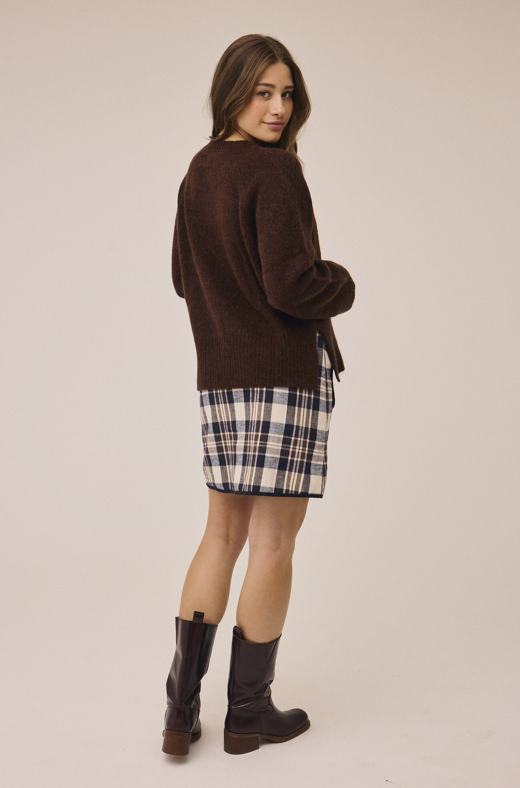 Check 7 skirt GOTS