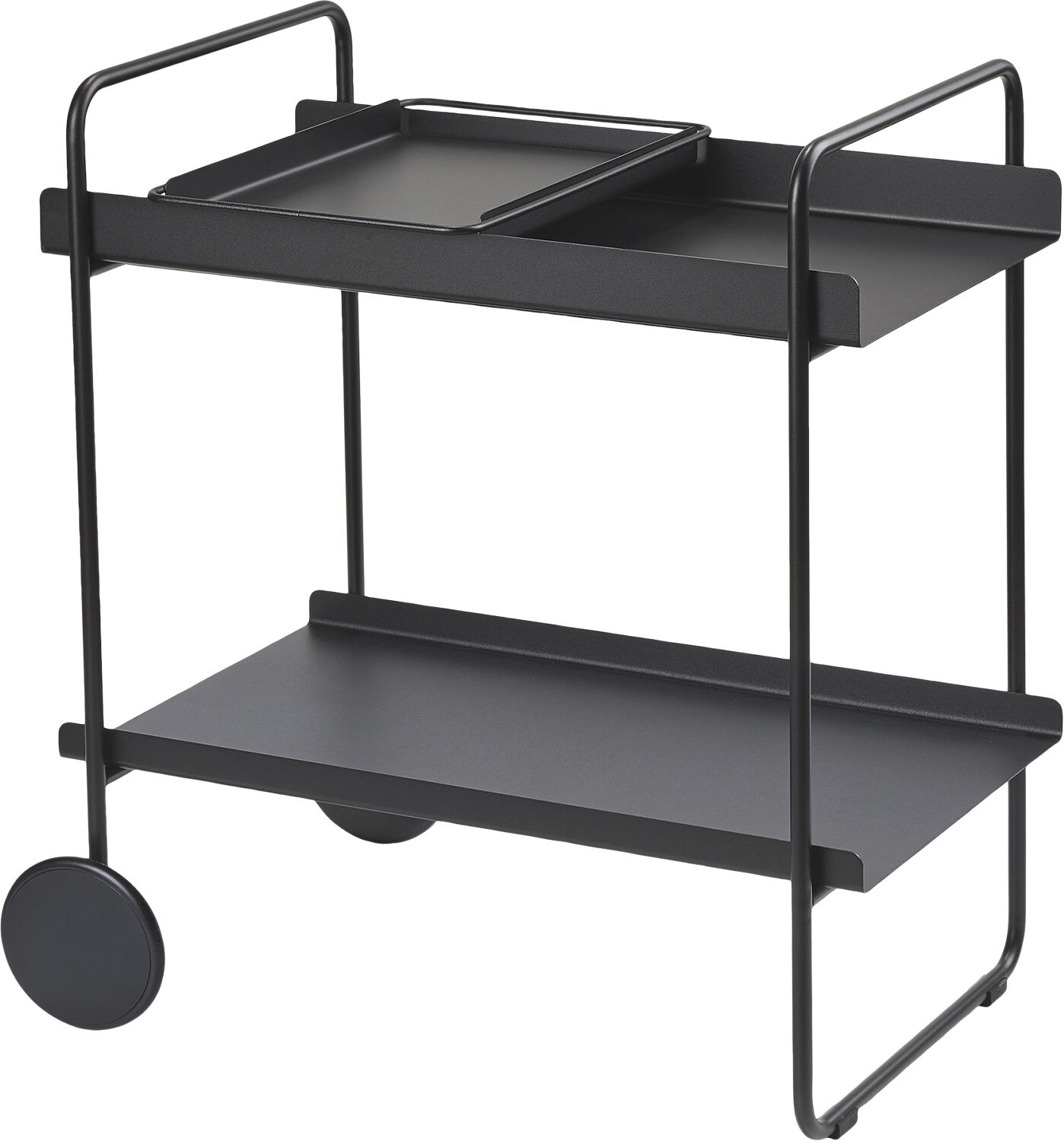 Konsolbord A-Cocktail Trolley Black