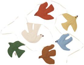 Swif Bird Garland - Multi