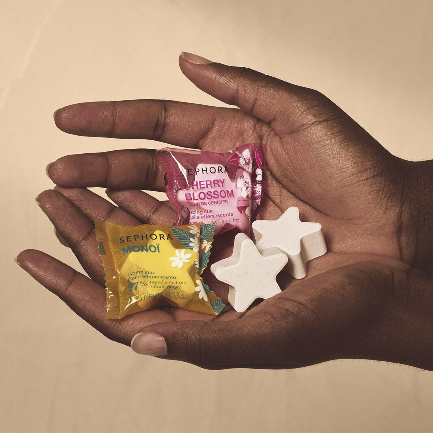 Fizzing Star Bath Cube